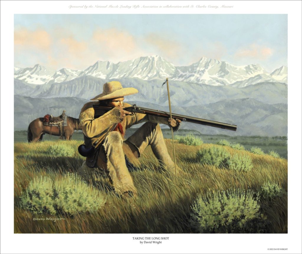 Hawken Classic Artwork by David Wright Gemmer Muzzleloading Gun Club